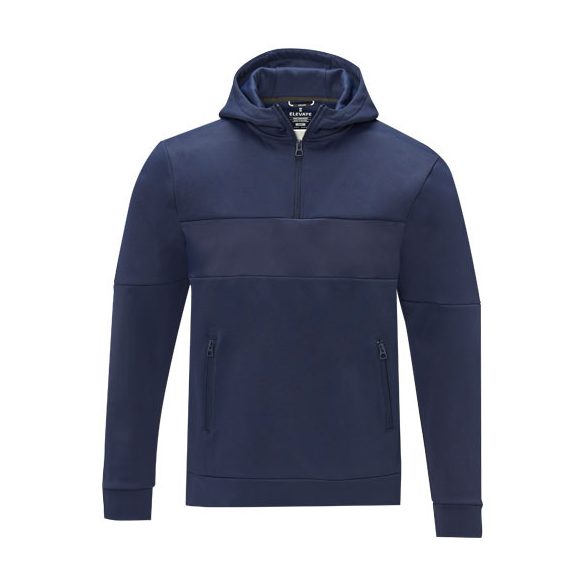 Sayan men's half zip anorak hooded sweater