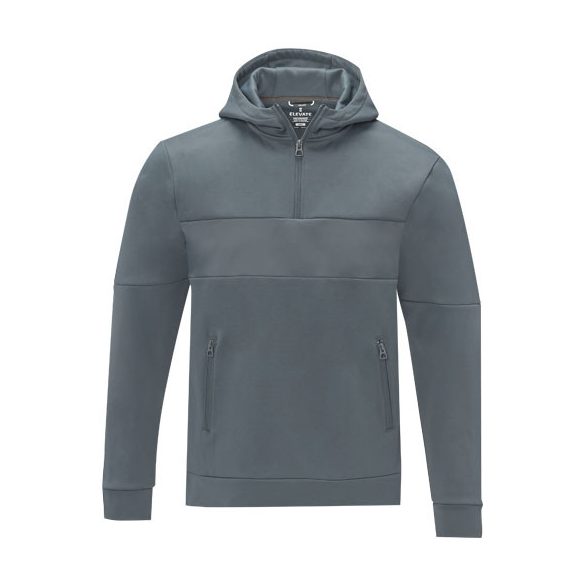Sayan men's half zip anorak hooded sweater