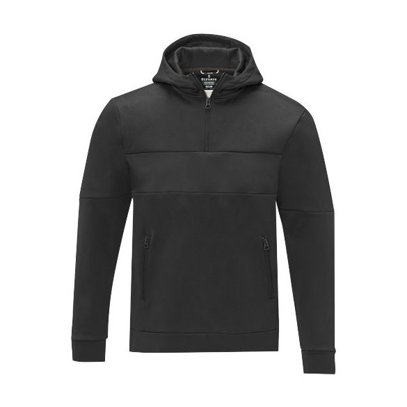 Sayan men's half zip anorak hooded sweater
