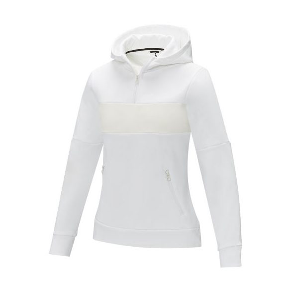 Sayan women's half zip anorak hooded sweater