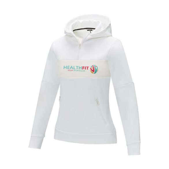 Sayan women's half zip anorak hooded sweater