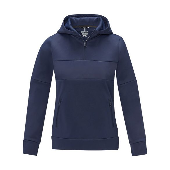 Sayan women's half zip anorak hooded sweater