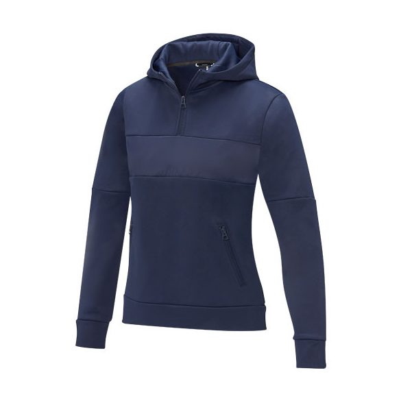 Sayan women's half zip anorak hooded sweater