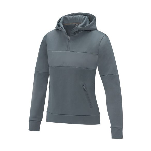 Sayan women's half zip anorak hooded sweater