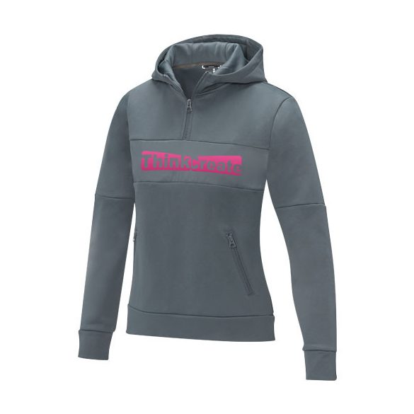 Sayan women's half zip anorak hooded sweater