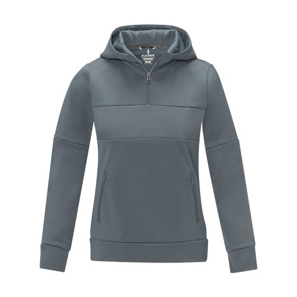Sayan women's half zip anorak hooded sweater