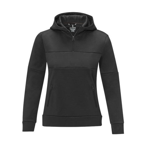 Sayan women's half zip anorak hooded sweater
