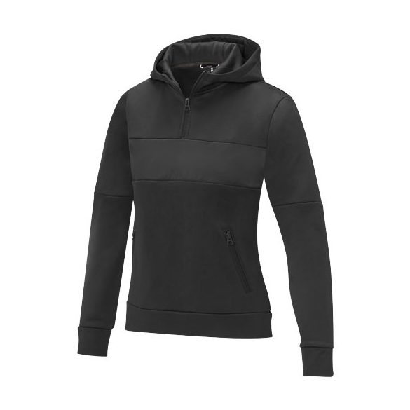 Sayan women's half zip anorak hooded sweater