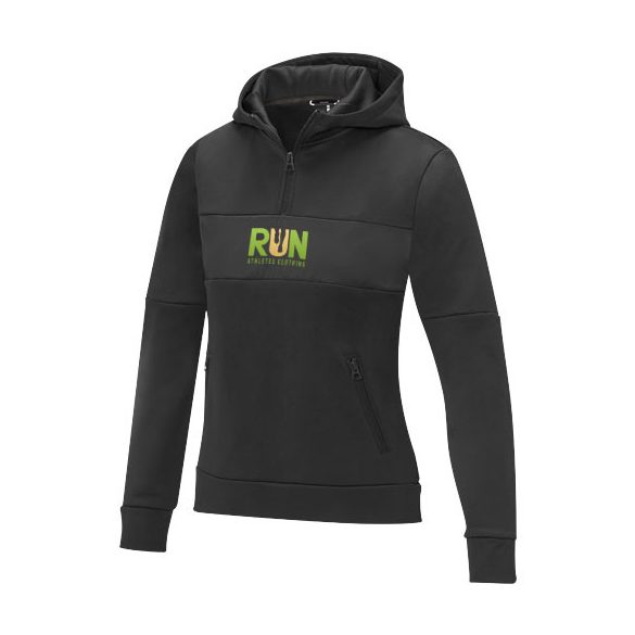 Sayan women's half zip anorak hooded sweater
