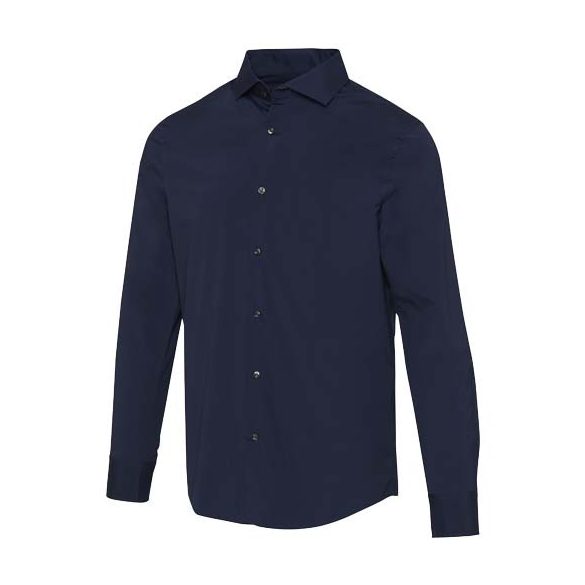 Carnelian poplin men's shirt