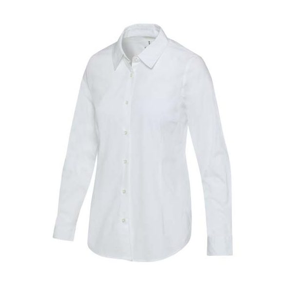 Carnelian poplin women's shirt
