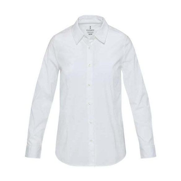 Carnelian poplin women's shirt