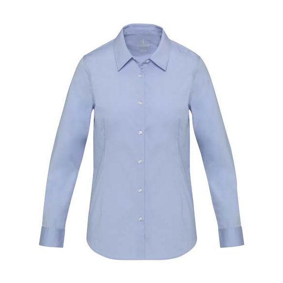 Carnelian poplin women's shirt
