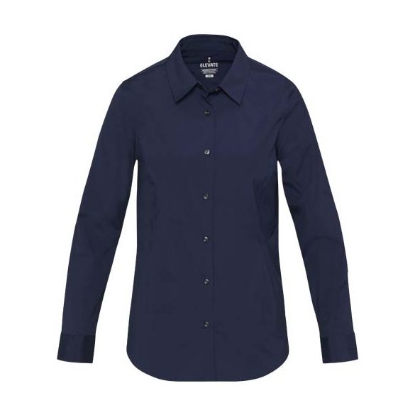 Carnelian poplin women's shirt