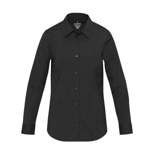 Carnelian poplin women's shirt