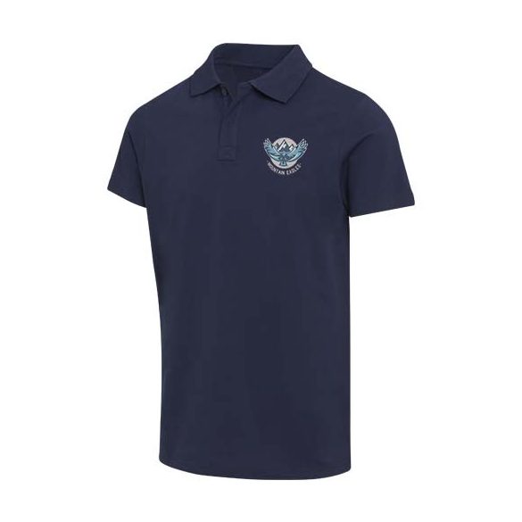 Graphite 180 g/m² short sleeve unisex OCS organic polo