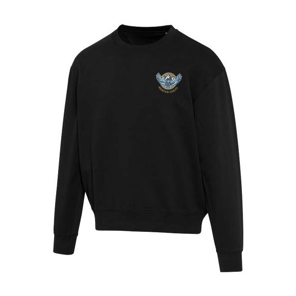 Boris 280 g/m2 unisex OCS organic oversized crewneck sweater