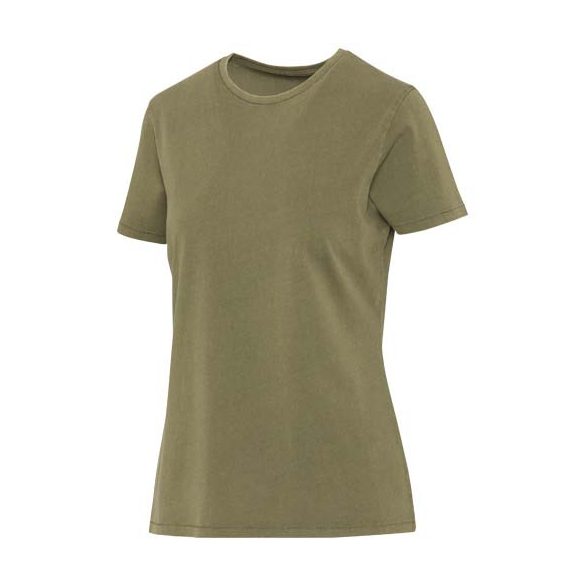 Nanaimo 160 g/m2 short sleeve washed women's t-shirt