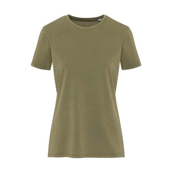 Nanaimo 160 g/m2 short sleeve washed women's t-shirt