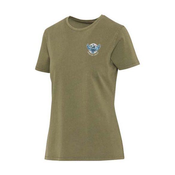 Nanaimo 160 g/m2 short sleeve washed women's t-shirt