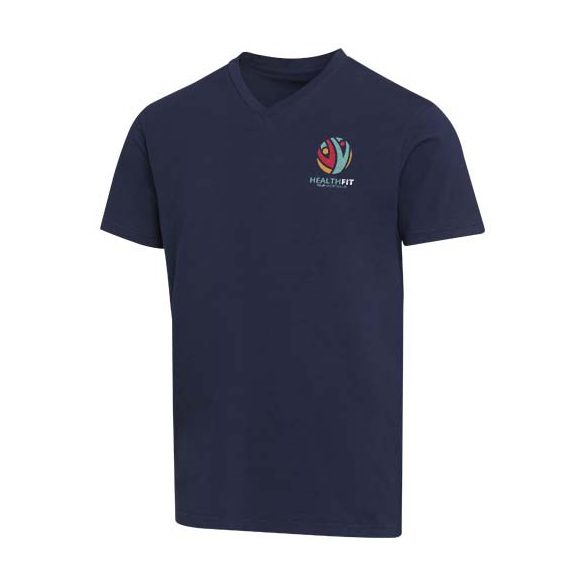 Balfour 200 g/m² short sleeve v-neck unisex OCS organic t-shirt