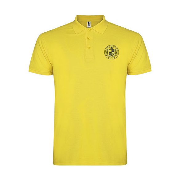 Star short sleeve kids polo