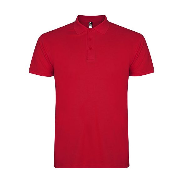 Star short sleeve kids polo