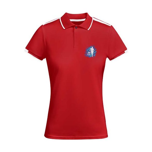 Tamil short sleeve women's sports polo