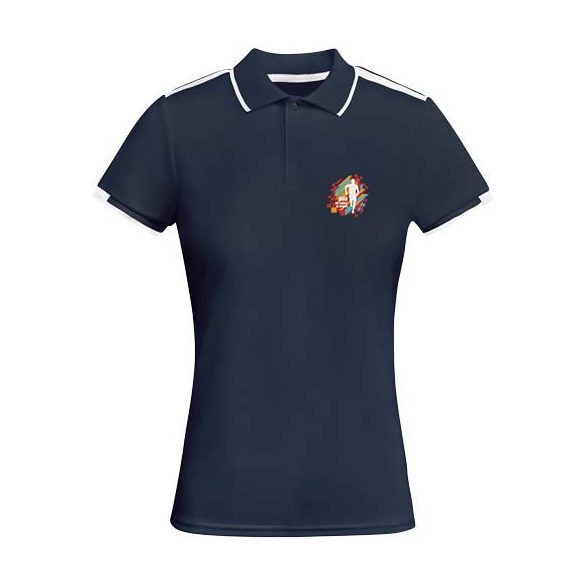 Tamil short sleeve women's sports polo