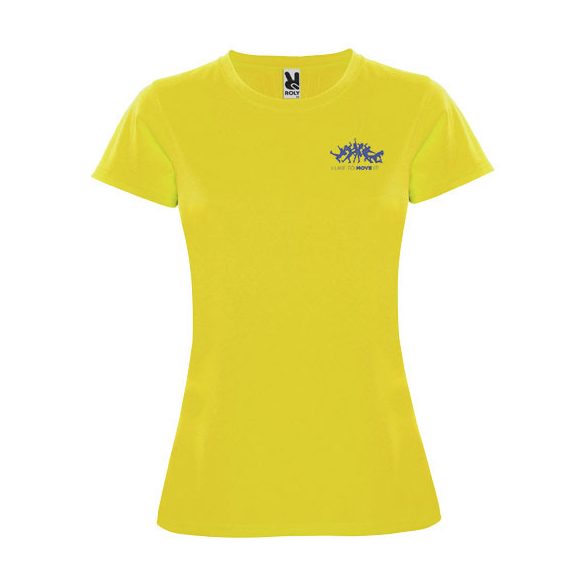 Montecarlo short sleeve women's sports t-shirt