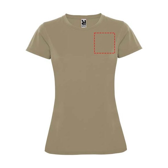 Montecarlo short sleeve women's sports t-shirt