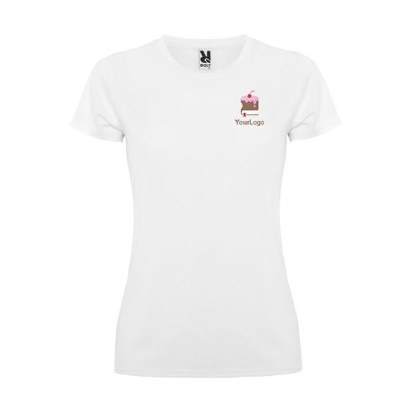 Montecarlo short sleeve women's sports t-shirt