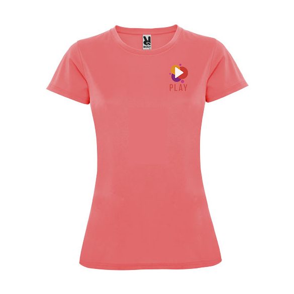 Montecarlo short sleeve women's sports t-shirt