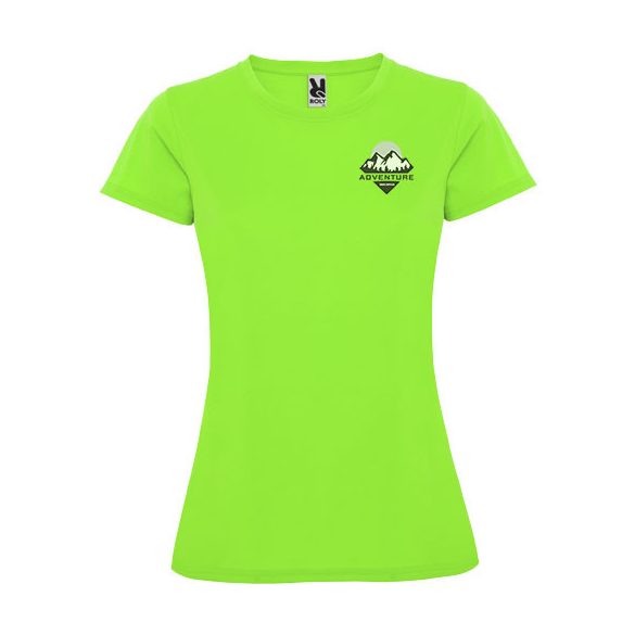 Montecarlo short sleeve women's sports t-shirt