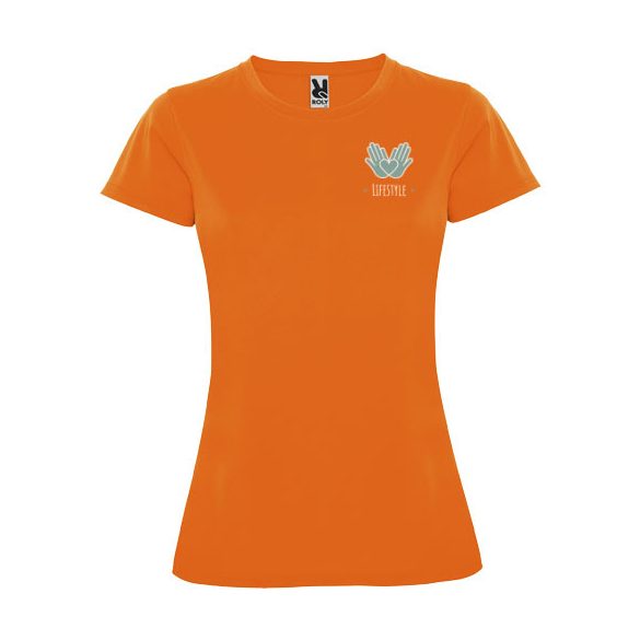 Montecarlo short sleeve women's sports t-shirt