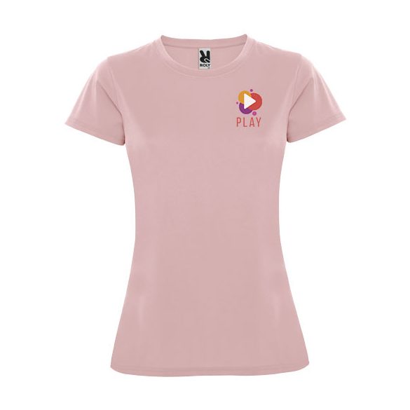 Montecarlo short sleeve women's sports t-shirt