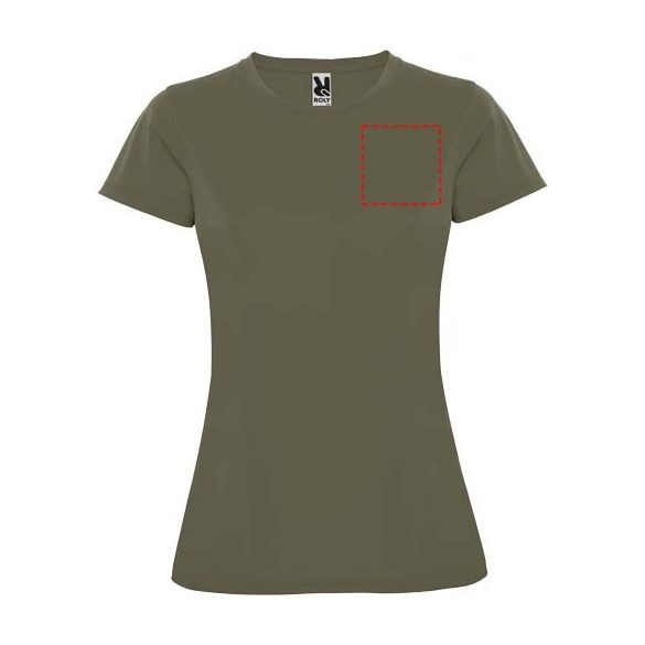 Montecarlo short sleeve women's sports t-shirt