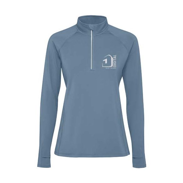 Estambul long sleeve women's half zip sweatshirt