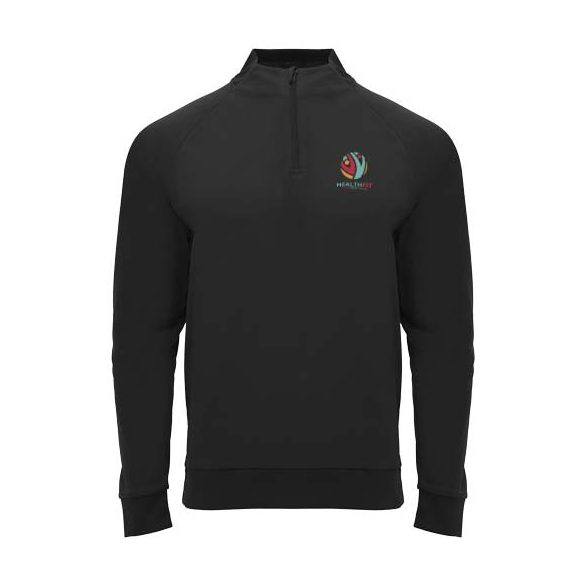 Epiro long sleeve unisex quarter zip sweatshirt