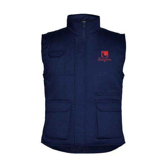 Amanzor multi-purpose workwear bodywarmer with high neck