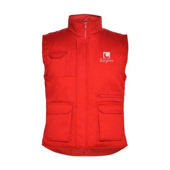Amanzor multi-purpose workwear bodywarmer with high neck