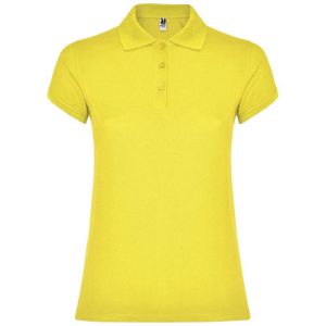 Star short sleeve women's polo