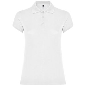 Star short sleeve women's polo