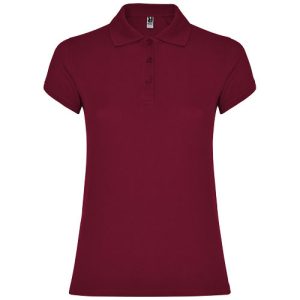 Star short sleeve women's polo