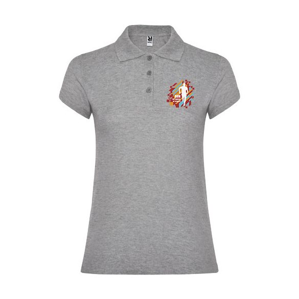 Star short sleeve women's polo