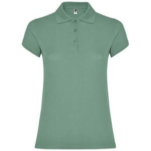 Star short sleeve women's polo