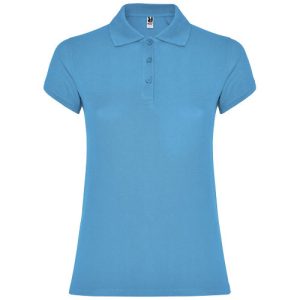 Star short sleeve women's polo