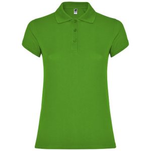 Star short sleeve women's polo