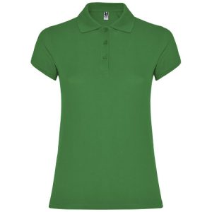 Star short sleeve women's polo