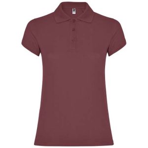 Star short sleeve women's polo